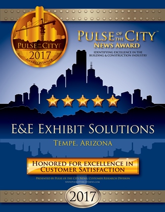 E&E Exhibit Solutions awarded customer satisfaction