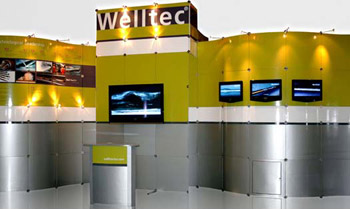 Lite Display Islands by E&E Exhibit Solutions