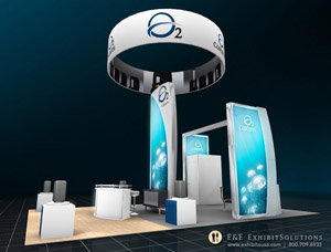 Custom Booth Rentals from E&E Exhibit Solutions