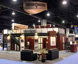 Get the View from the Top with a Double Deck Trade Show Exhibit