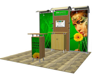 Go Green with Sustainable Trade Show Displays
