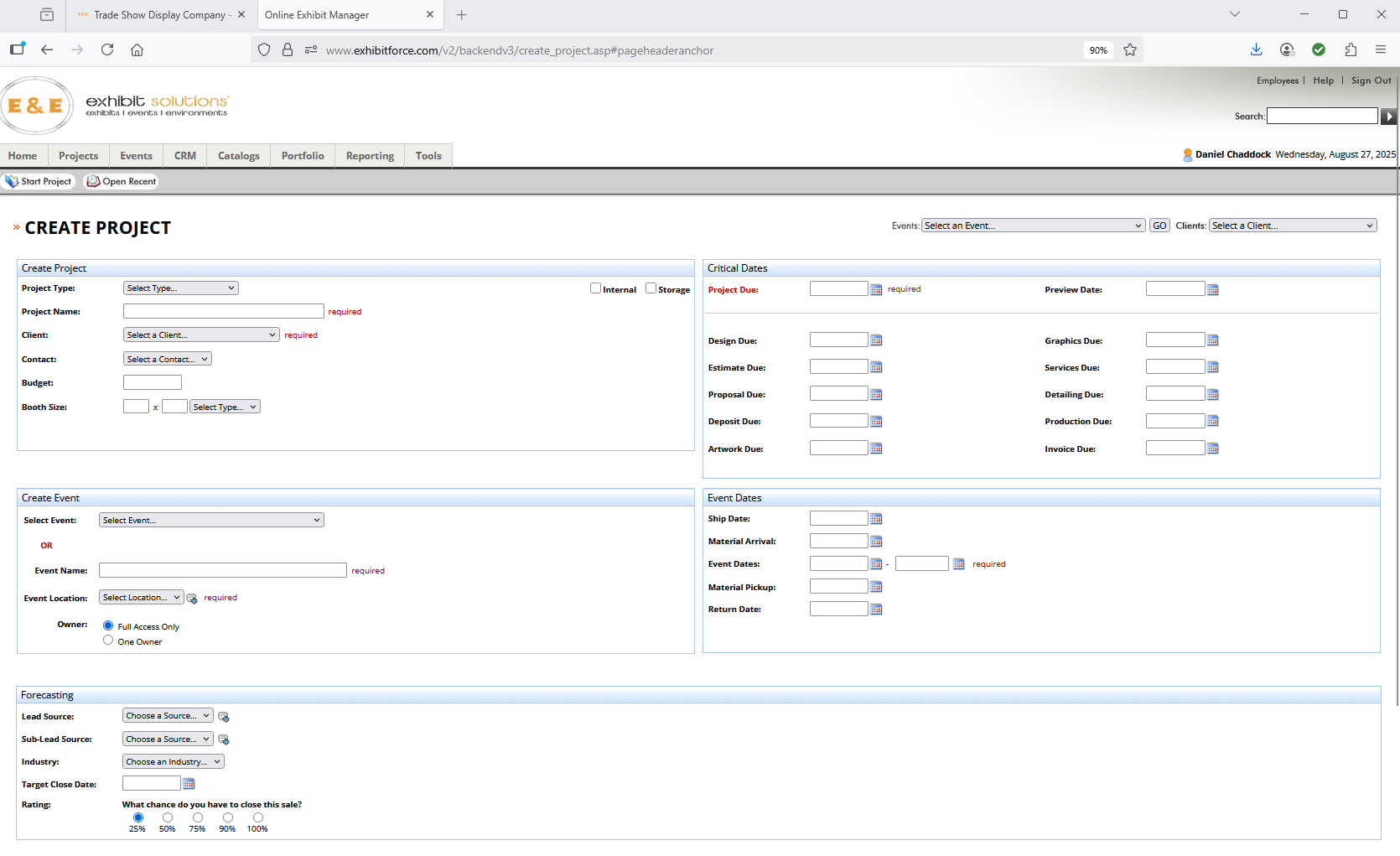 Event Management Tool