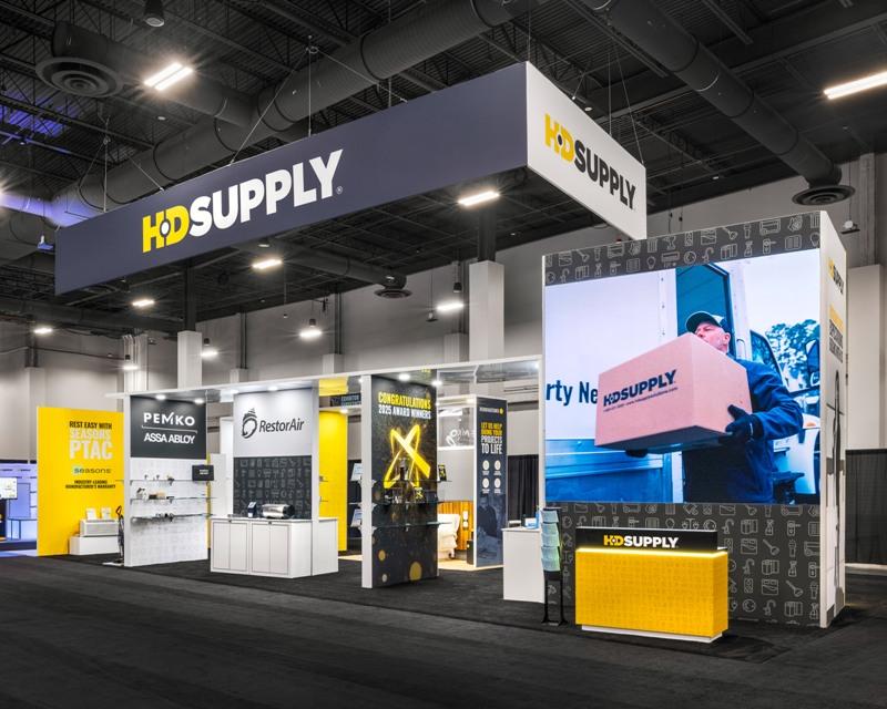 HD Supply booth