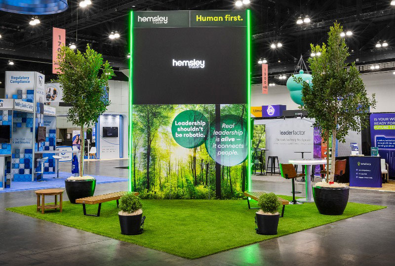 Hemsley Fraser booth