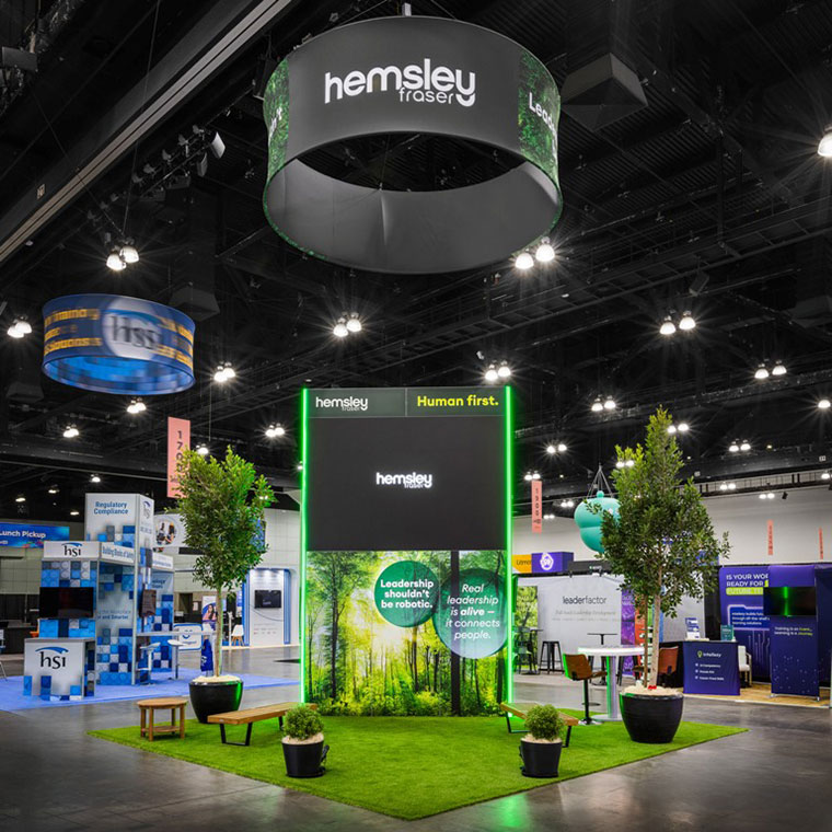 Hemsley Fraser booth